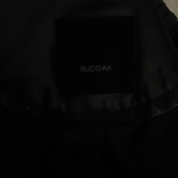 Rudsak black zipper jacket size small - Picture 7 of 7